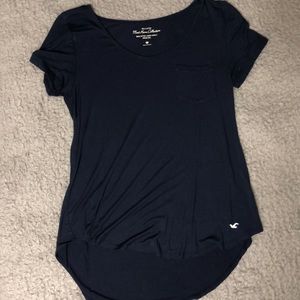 Hollister Navy blue top